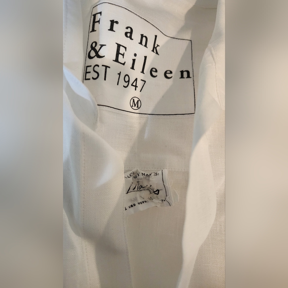 Women's Frank&Eileen Mary Shirtdress, Size M - Picture 2 of 16